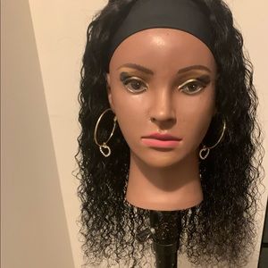 Handband wig 18 inch deep curly